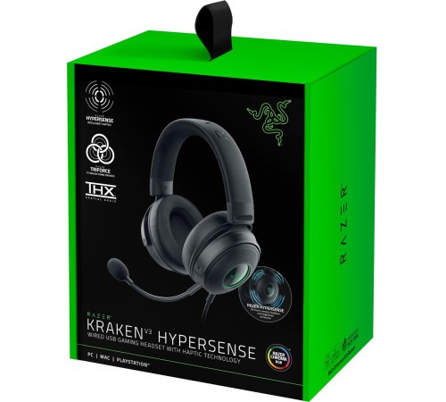 Гарнитура Razer Kraken V3 Hypersense/ Razer Kraken V3 Hypersense headset Гарнитура Razer Kraken V3 Hypersense/ Razer Kraken V3 Hypersense headset