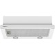 ВЫТЯЖКА HOMSair Flat 50 White/ встраиваемая, кнопочное управление, 2 скорости, 520 м3/ч, до 20 м2, 45 дБ, угольный фильтр CF110 - 1 шт, ШхВхД: 500х176х280 мм, белый цвет