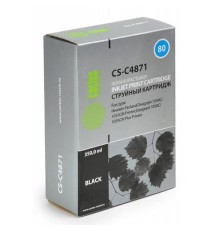 -/ Картридж струйный Cactus CS-C4871 №80 черный для HP DJ 1050C/1055CM/1000