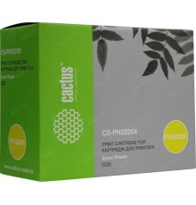 -/ Картридж лазерный Cactus CS-PH3320X 106R02306 черный (11000стр.) для Xerox Phaser 3320