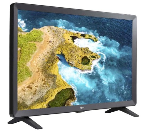 Телевизор ЖК 24" LG/ 24", HD, webOS Smart TV, Wi-Fi, DVB-T2/C/S2,  2.0ch 2х5W, 2хHDMI, 1хUSB, темно серый