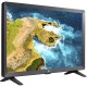 Телевизор ЖК 24" LG/ 24", HD, webOS Smart TV, Wi-Fi, DVB-T2/C/S2,  2.0ch 2х5W, 2хHDMI, 1хUSB, темно серый
