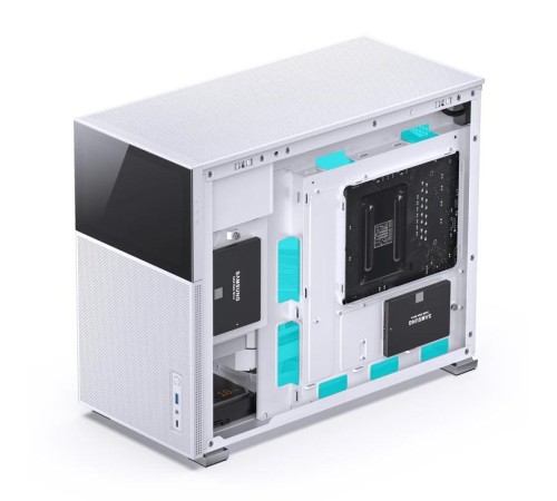 Корпус без блока питания/ Case JONSBO D31 MESH SCREEN, Mini-Tower, TG, no fans, 1xUSB-A 3.0 + 1xUSB-C 3.2, mATX, mDTX, mITX White Корпус без блока питания/ Case JONSBO D31 MESH SCREEN, Mini-Tower, TG, no fans, 1xUSB-A 3.0 + 1xUSB-C 3.2, mATX, mDTX, mITX White