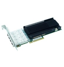 Сетевая карта LR-Link NIC PCIe x8, 4 x 10G SFP+, Intel 82599ES chipset (FH+LP)
