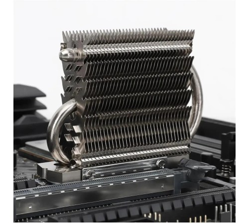 Радиатор к SSD/ SSD Cooler Thermalright M.2 HR-09 2280 SSD (Radiator, Al, M.2 2280, Heat pipes:1x6mm, 79x24x48mm, Silver)