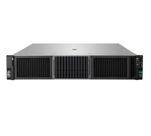 Сервер ProLiant DL380 Gen11 S-4510 2U 8SFF Rack/Xeon 12C 2.4GHz 30MB/64GB-R-5600/iLO6 Std/4-port 1Gb OCP3/4xFans/800W Plat/EasyRK