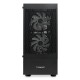 Корпус без блока питания/ Case HSPD M540, Mesh Mid Tower, Black, TG, 0.45 SPCC, 3x120mm ARGB (M1) ATX, mATX, mITX 160/300/150mm 2x2.5", 2x3.5", 7xPCI 1xUSB-A 3.0, 2xUSB-A 2.0 365x216x405mm