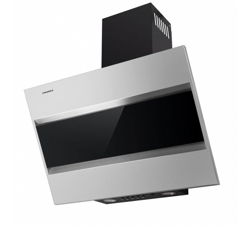 ВЫТЯЖКА MAUNFELD/ Кухонная вытяжка BRIDGE 60 INOX Glass Black , Тип: подвесная, Цвет: нержавеющая сталь/черное стекло, Управление: кнопочное, Ширина, мм: 600, Полная потребляемая мощность, Вт: 190 Количество скоростей: 3 Максимальная производительность, м