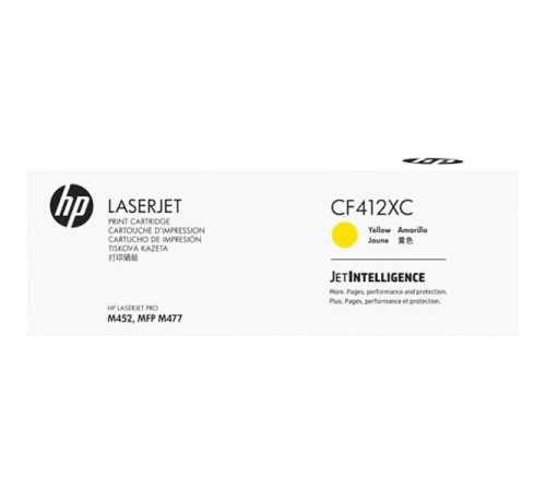 Тонер-картридж/ HP 410X Contractual High Yield Yellow Original LaserJet Toner Cartridge