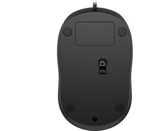 манипулятор Mouse HP Wired Mouse 1000 (Black) cons