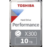 Жесткий диск/ HDD Toshiba X300 SATA3 10Tb 3.5" 7200 256Mb RTL (analog HDWR11AUZSVA)