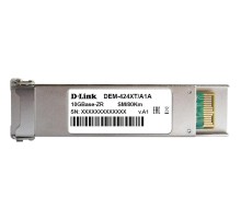Трансивер/ DEM-424XT XFP Transceiver, 10GBase-ZR, Duplex LC, 1550nm, Single-mode, 80KM