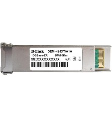 Трансивер/ DEM-424XT XFP Transceiver, 10GBase-ZR, Duplex LC, 1550nm, Single-mode, 80KM