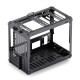 Корпус без блока питания/ Case JONSBO C6 MAX Handle, Mini-Tower, TG, no fan, 1xUSB-A 3.0 + 1xUSB-C 3.1, mATX, mITX Black