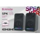 Defender Акустическая 2.0 система SPK 120 6 Вт, подсветка,питание от USB