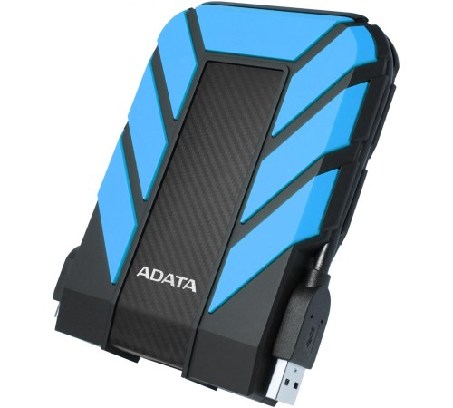 Внешний жесткий диск/ Portable HDD 1TB ADATA HD710 Pro (Blue), IP68, USB 3.2 Gen1, 133x99x22mm, 270g /3 года/