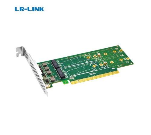 Адаптер для SSD/ PCIe x16 to 4-Port M.2 NVMe SSD Adapter Адаптер для SSD/ PCIe x16 to 4-Port M.2 NVMe SSD Adapter