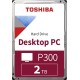 Жесткий диск/ HDD Toshiba SATA3 2Tb 7200 64Mb P300 RTL