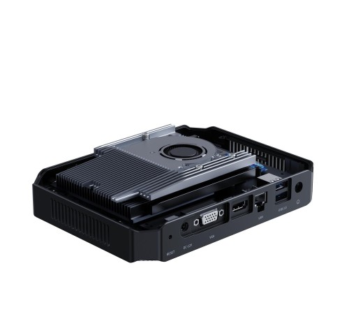 Компьютер Chuwi HeroBox  Intel N-series N100(0.8Ghz)/8192Mb/256SSDGb/Int:Intel UHD Graphics 600/BT/WiFi/war 1y/0.59kg/Black/Win11Home + USB2.0*2/USB3.0*2/Type-C*1/HDMI*1/VGA*1/RJ45*1/WIFI6,BT5.2/bracket