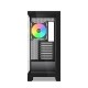 Корпус ПК без блока питания/ Case SAMA V50 Black, Midi-Tower, TG, 4x120mm ARGB, 2xUSB 3.0 + 1xUSB 3.1 Type-C, ATX, mATX, mITX Black