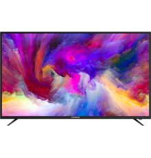 Телевизор ЖК с функцией СмартТВ IRBIS 55S01UD357BS, 55", 3840x2160, 16:9, Digital (DVB-T2/C/PAL/SECAM), Smart TV, 1024MB, 8GB, Wi-Fi, Input (USBx2, HDMIx3, YPbPr mini, VGA,  PC audio, CI+), Outp (после ремонта, царапины на матрице)