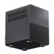 Корпус без блока питания/ Case JONSBO N3, Mini-Tower, no fans, 1xUSB-A 3.0 + 1xUSB-C 3.2, SFX PSU Support, mITX Black