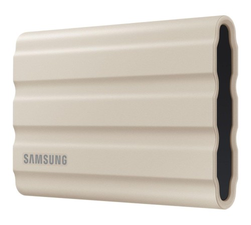Внешние HDD и SSD/ Samsung External SSD T7 Shield, 1TB, Type C-to-C/A, USB 3.2 Gen2, R/W 1050/1000MB/s, IP65, 88x59x13mm, 98g, Beige (12 мес.) Внешние HDD и SSD/ Samsung External SSD T7 Shield, 1TB, Type C-to-C/A, USB 3.2 Gen2, R/W 1050/1000MB/s, IP65, 88x59x13mm, 98g, Beige (12 мес.)