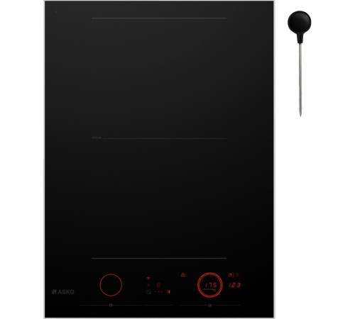 Варочная панель ASKO/ Арт. 737834 ; Встраиваемая варочная панель, дизайн PREMIUM, индукция, домино, Bridge, WI-FI, 47х38.4х52.2 см, черная