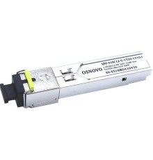 Модуль/ OSNOVO Промышленный SFP Модуль SC, 1,25 Гбит/c, до 3км, Tx:1550/Rx:1310, DDM