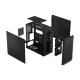 Корпус ПК без блока питания/ Case Fractal Design Focus 2, Midi-Tower, 2x140mm, 2xUSB-A 3.0, ATX, mATX, mITX Black