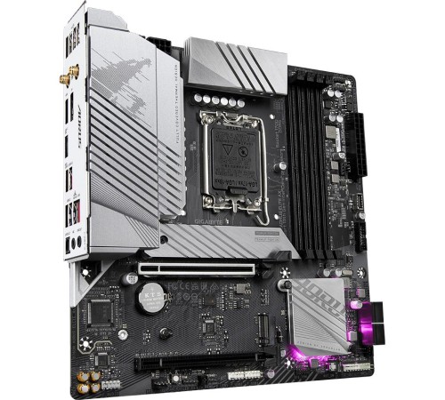 Материнская плата/ MB GIGABYTE INTEL B760 s1700, 4xDDR5(192GB), HDMI 2.0/DP, 2xPCIe 4.0x16, 1xLAN (2.5GbE), Wi-Fi, BT, 4xSATA 6Gb/s, 2xM.2, 1xUSB-C, 4xUSB 3.2, 4xUSB 2.0, mATX Материнская плата/ MB GIGABYTE INTEL B760 s1700, 4xDDR5(192GB), HDMI 2.0/DP, 2xPCIe 4.0x16, 1xLAN (2.5GbE), Wi-Fi, BT, 4xSATA 6Gb/s, 2xM.2, 1xUSB-C, 4xUSB 3.2, 4xUSB 2.0, mATX