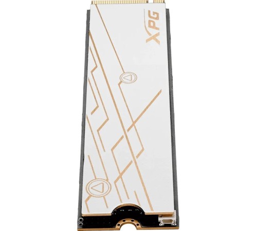 Твердотельный накопитель/ ADATA SSD XPG MARS 980 BLADE, 4000GB, M.2(22x80mm), NVMe, PCIe 5.0 x4, 3D NAND, R/W 14000/13000MB/s, IOPs 1 950 000/1 650 000, TBW 2960, DWPD 0.4 (5 лет)