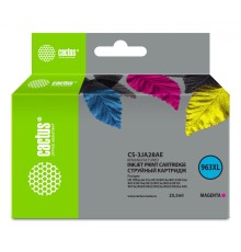 -/ Картридж струйный Cactus CS-3JA28AE 963XL пурпурный (25.5мл) для HP OfficeJet Pro 9010/9010e/9012/90