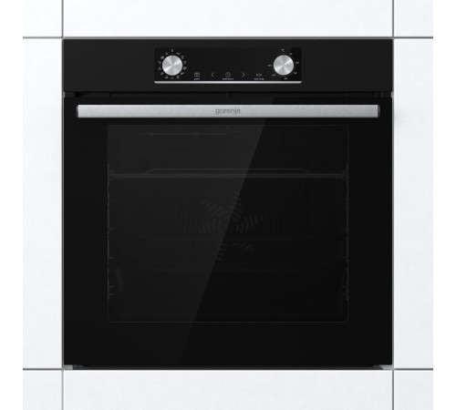 Встраиваемые электрические духовки GORENJE/ Духовой шкаф, 77л, 60 см, ExtraSteam: приготовление с паром, Очистка паром AquaClean, черный