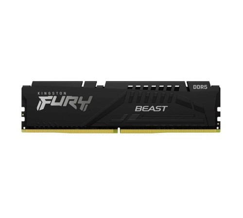 Оперативная память Kingston 16GB 6400MT/s DDR5 CL32 DIMM FURY Beast Black XMP