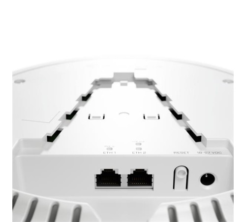 точка доступа MikroTik RouterBOARD cAPGi-5HaxD2HaxD, cAP ax 802.11a/b/g/n/ac/ax, 2x Gigabit Ethernet with PoE IN and Out support, Power supply via DC jack and PoE 18 - 57V DC, 802.3af/at точка доступа MikroTik RouterBOARD cAPGi-5HaxD2HaxD, cAP ax 802.11a/b/g/n/ac/ax, 2x Gigabit Ethernet with PoE IN and Out support, Power supply via DC jack and PoE 18 - 57V DC, 802.3af/at