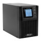 ИБП POWERMAN Online 1000, LCD, двойного преобразования, 1000ВА, 900Вт, 4 штуки IEC320 С13 с резервным питанием, USB, RS232, слот SNMP, разъем EPO, батарея 12В 9Ач 2 шт., 1 кабель для нагрузки C13/C14, 144 х 209 х 293 мм., 9.16кг./ UPS POWERMAN Online 1000