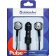 Defender Гарнитура для смартфонов Pulse 427 черный, вставки