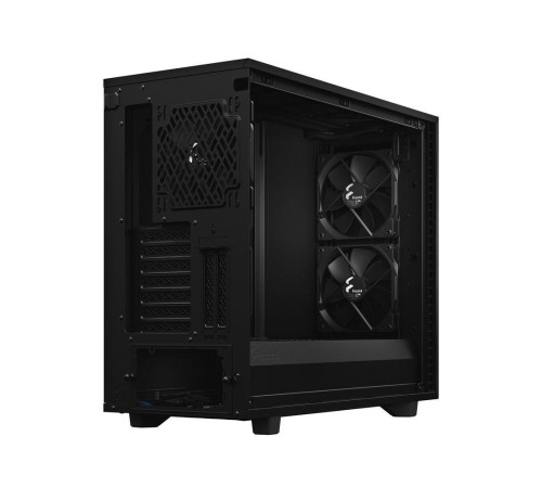 Корпус ПК без блока питания/ Case Fractal Design Define 7 TG Dark Tint, Midi-Tower, 3x140mm, 2xUSB-A 2.0 + 2xUSB-A 3.2 + 1xUSB 3.2 Type-C E-ATX, ATX, mATX, mITX Black