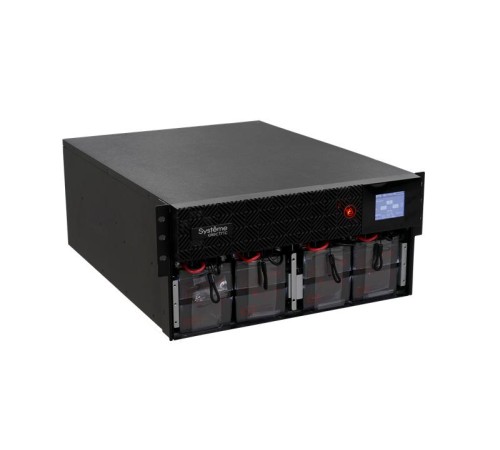 Источник бесперебойного питания Systeme Electric Smart-Save Online SRT, 6000VA/6000W, On-Line, Extended-run, Rack 2U+3U(Tower convertible), LCD, 6xC13, 4xC19, USB, RS-232, Pre-Inst. Web/SNMP
