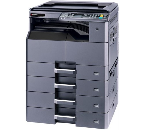 мфу Kyocera TASKalfa 2020 (P/S/C, черно-белая печать, А3, 20 стр/мин, 600 x 600 dpi, duplex, 256 МБ, USB, старт.тонер - да, 3.000, ориг.тонер TK-4140~16.000 , альт. 1102ZR3NL0)