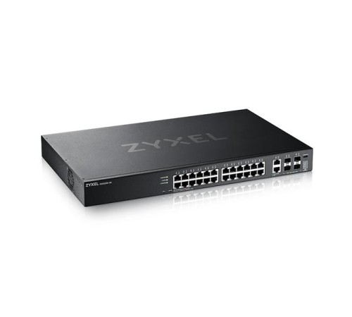 Коммутатор L3 Access коммутатор Zyxel NebulaFlex Pro XGS2220-30, rack 19", 24xRJ-45: 1G, 2xRJ-45: 1/2.5/5/10G, 4xSFP+