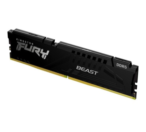 Память оперативная/ Kingston 32GB 5200MT/s DDR5 CL36 DIMM FURY Beast Black EXPO Память оперативная/ Kingston 32GB 5200MT/s DDR5 CL36 DIMM FURY Beast Black EXPO