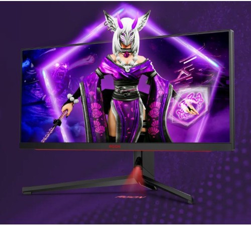 Монитор игровой 34'' 21:9 3440x1440(UWQHD) IPS, 170 Hz, 1000 cd/m2, 1000:1, 80M:1, 1ms, 2xHDMI, 2xDP, USB-C, USB-Hub, Height adj, Tilt, Speakers, Black (Мятая упаковка) Монитор игровой 34'' 21:9 3440x1440(UWQHD) IPS, 170 Hz, 1000 cd/m2, 1000:1, 80M:1, 1ms, 2xHDMI, 2xDP, USB-C, USB-Hub, Height adj, Tilt, Speakers, Black (Мятая упаковка)