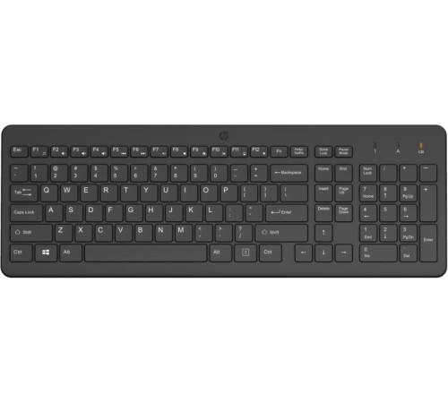 клавиатура Keyboard HP 220 Wireless - black ENG/RUS