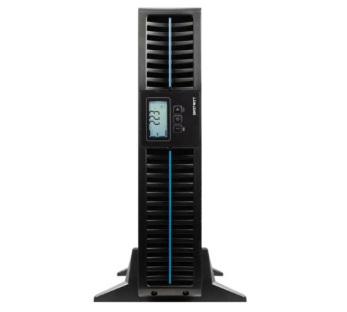 Источник бесперебойного питания SMARTWATT ИБП Онлайн, мощность 1000/900 ВА/Вт, стоечный/напольный, LCD дисплей, управляемые розетки, IEC13 - 8 шт.