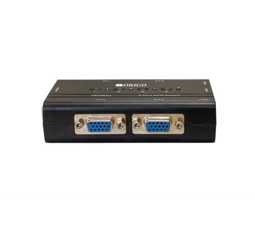 Переключатель ORIGO 4-портовый KVM-переключатель с портами VGA и USB