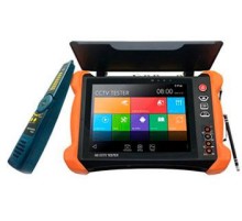 Универсальный монитор-тестер AHD/CVI/TVI/CVBS/SDI и IP-видеосистем/ Tezter TIP-HOL-MT-8 Универсальный монитор-тестер AHD/CVI/TVI/CVBS/SDI и IP-видеосистем. (Базовая модель + мультиметр + измеритель оптич. мощности + тестер оптич. линий + кабельный рефлект