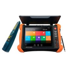 Универсальный монитор-тестер AHD/CVI/TVI/CVBS/SDI и IP-видеосистем/ Tezter TIP-HOL-MT-8 Универсальный монитор-тестер AHD/CVI/TVI/CVBS/SDI и IP-видеосистем. (Базовая модель + мультиметр + измеритель оптич. мощности + тестер оптич. линий + кабельный рефлект