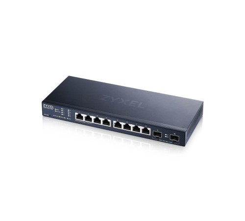 Коммутатор/ Multigigabit Smart L3 Lite switch Zyxel NebulaFlex XMG1915-10E, 8xRJ-45: 1/2.5G, 2xSFP+, silent (no fan)